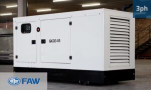 FAW 50KVA 3 Phase Silent Diesel Generator