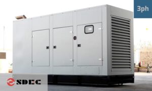 SDEC 500KVA 3 Phase Silent Diesel Generator