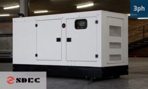 SDEC 80KVA 3 Phase Silent Diesel Generator
