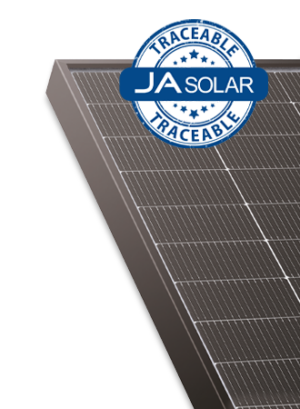 455W N-type Double Glass Bifacial LB Traceable with MC4-EVO2A connectors (Black Frame)